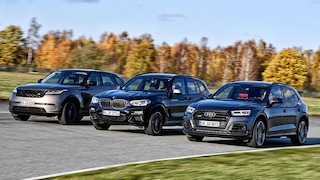 Audi SQ5 BMW X3 Range Rover Velar
