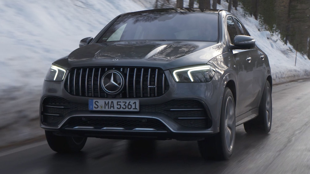 Erste Fahrt im neuen GLE Coupé