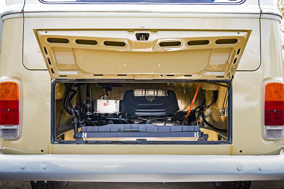 Dieser VW T2 ist jetzt ein e-Golf