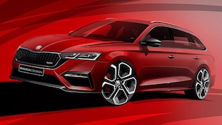 Skoda Octavia RS (2020): Combi, Vorschau, Illustration, Design, Motor