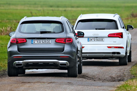 Audi Q5 Mercedes GLC