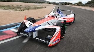 Formula E Mahindra Tracktest