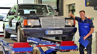 Mercedes W 126 im Technik-Check