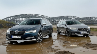 Opel Insignia Country Tourer Skoda Superb Combi Scout