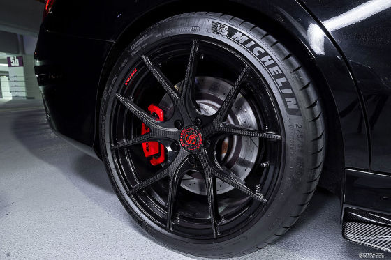 Carbon-Felgen für den Mercedes-AMG C 63 S!