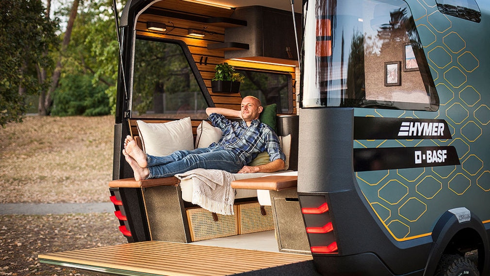 Hymer VisionVenture Das Wohnmobil der Zukunft im exklusiven Test AUTO BILD