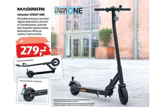 Aldi bringt Scooter für 279 Euro