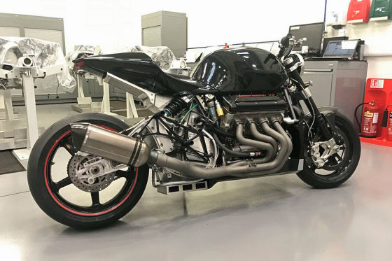 Eisenberg V8: Wahnsinns-Bike aus GB