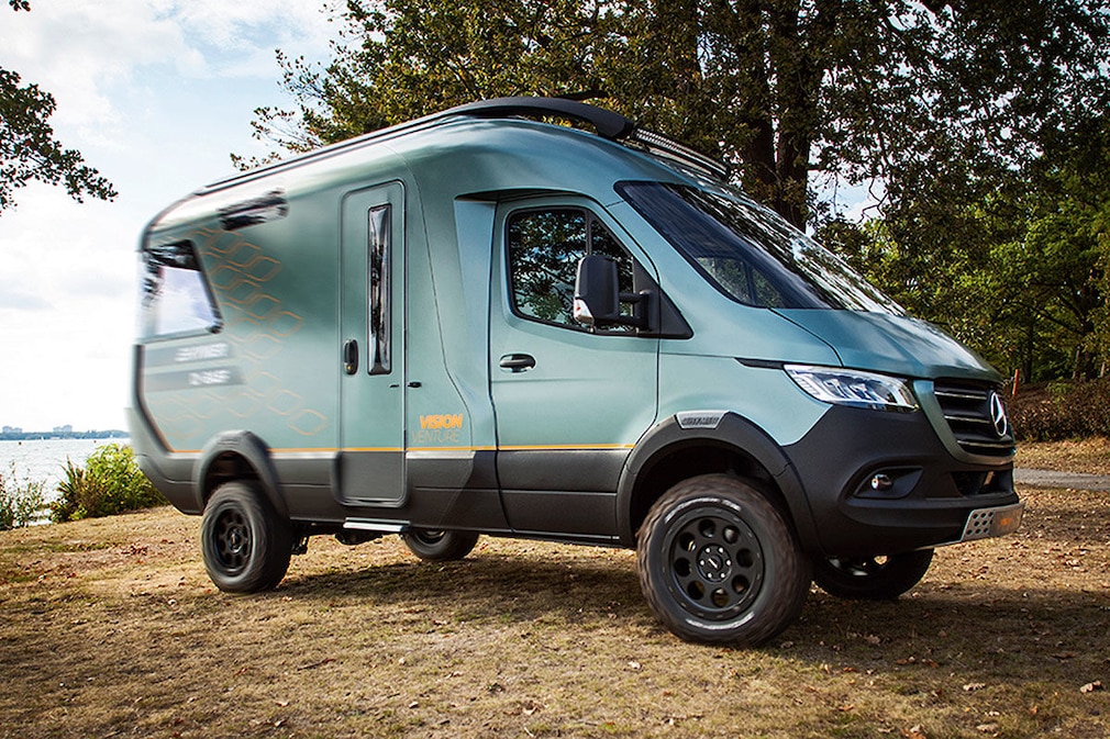 Hymer VisionVenture Das Wohnmobil der Zukunft im exklusiven Test AUTO BILD