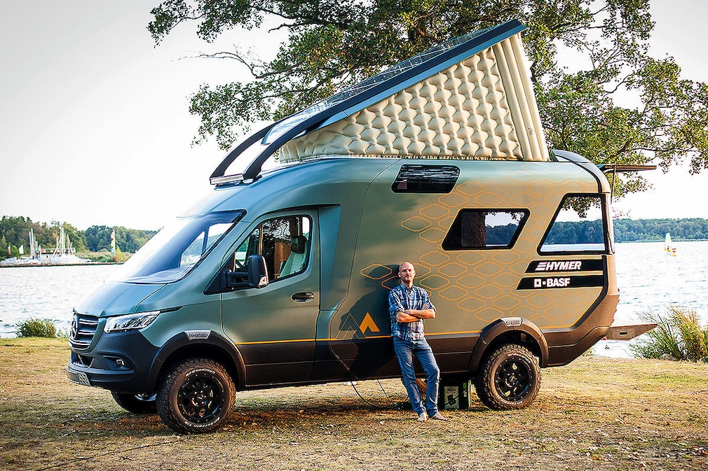 Hymer VisionVenture Das Wohnmobil der Zukunft im exklusiven Test AUTO BILD