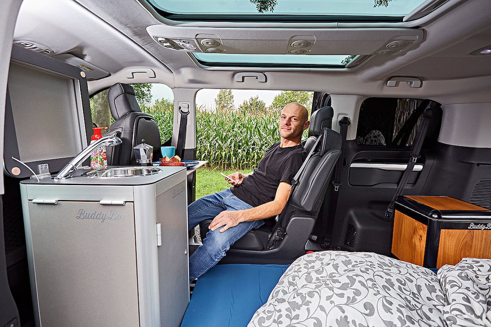 Wohnmobil-Test: Opel Zafira Life mit BuddyBox