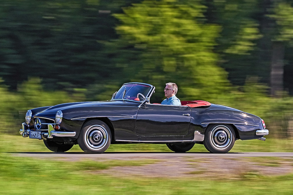 27. Oldtimerspendenaktion der Lebenshilfe - Mercedes 190 SL