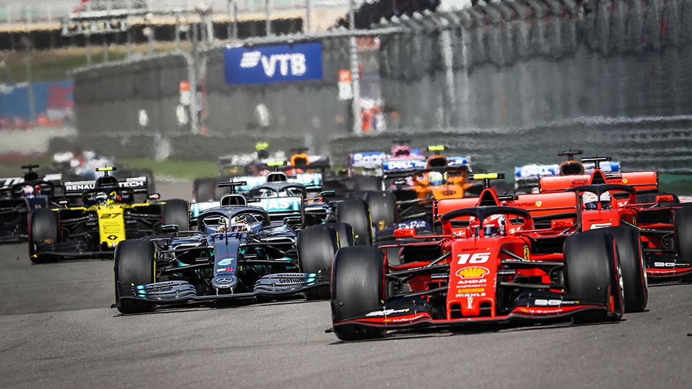 F1 2019 Start F1 2019 Start