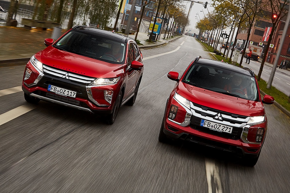 Mitsubishi ASX gegen Eclipse