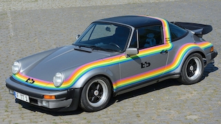 Porsche 911 Turbo Targa (1976): bb, Regenbogen, G-Modell
