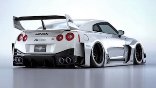 Nissan GT-R Tuning: Liberty Walk Bodykit