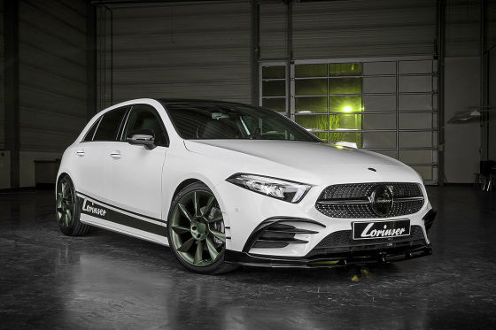Sportauspuff für den Mercedes A 160