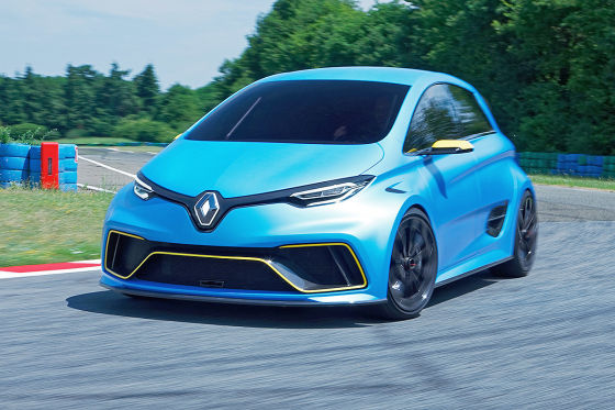 Scharfer Elektro-Zwerg von Renault