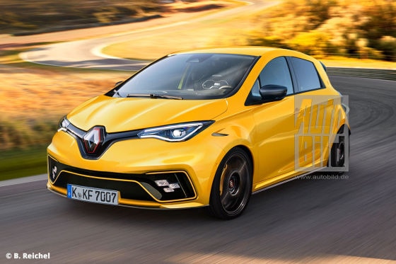 Scharfer Elektro-Zwerg von Renault