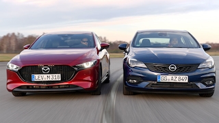 Opel Astra Mazda3
