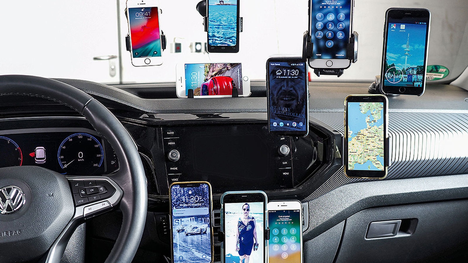 Car Flex Grip – Auto Handyhalter zur Anbringung an der Lüftung ▷ hulle24