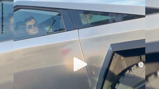 Tesla Cybertruck: Elon Musk und Jay Leno fahren durch L.A.
