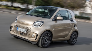 Erste Fahrt im frischen E-Smart