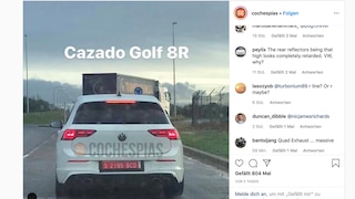 Erstes Bild des Golf 8 R