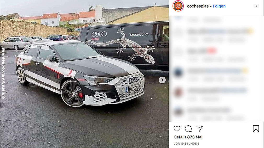 Audi S3 (2020): Leak, A3, Motor, Sportback, Optik