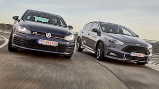 VW Golf GTI, Ford Focus ST