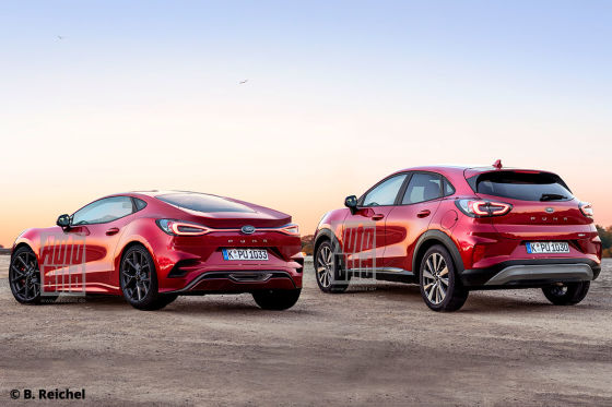 So sähe der Ford Puma als Sportwagen aus