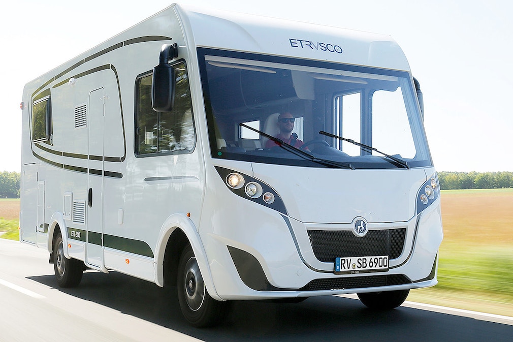 Vier Wohnmobiltypen im Test