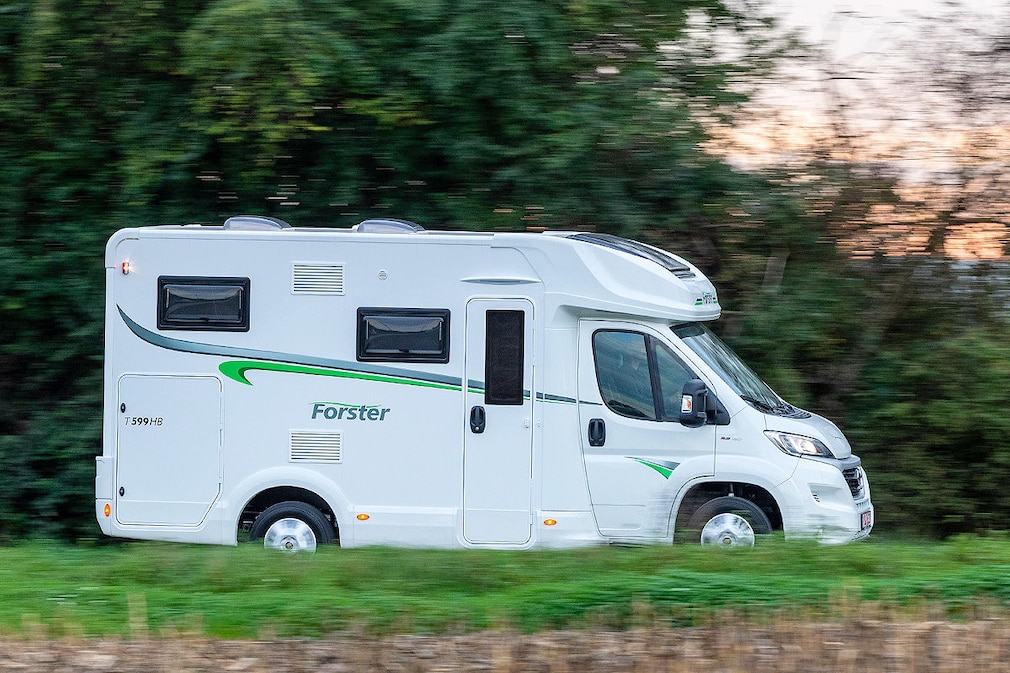 Vier Wohnmobiltypen im Test