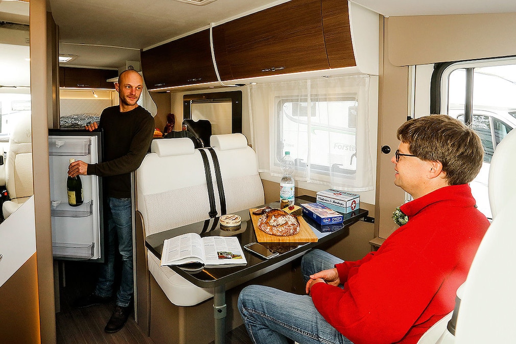 Vier Wohnmobiltypen im Test