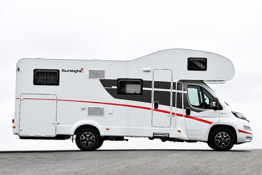 Vier Wohnmobiltypen im Test