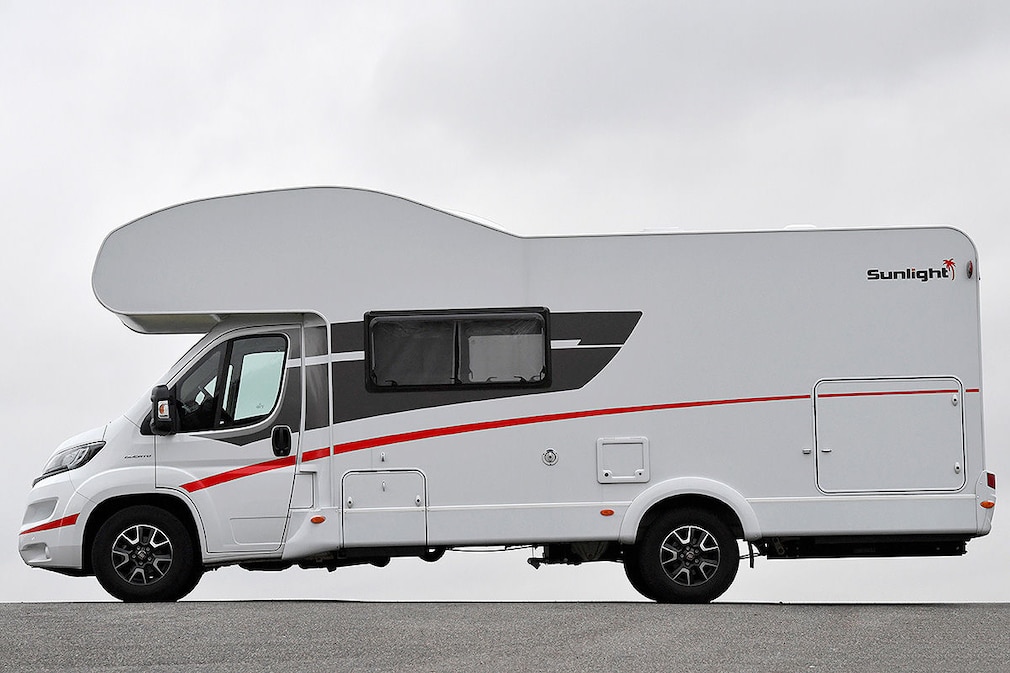 Vier Wohnmobiltypen im Test