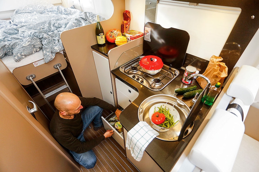 Vier Wohnmobiltypen im Test