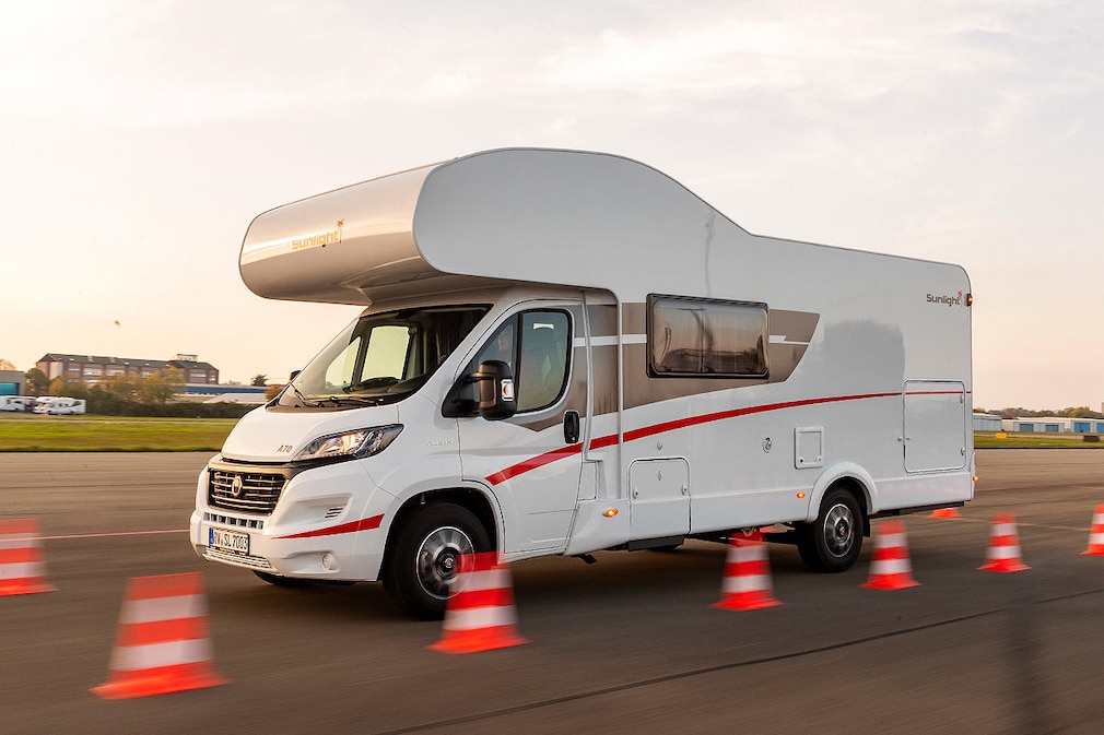 Vier Wohnmobiltypen im Test