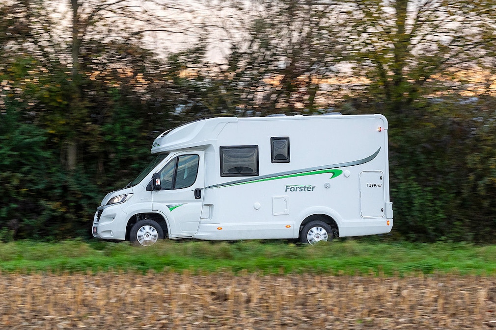 Vier Wohnmobiltypen im Test