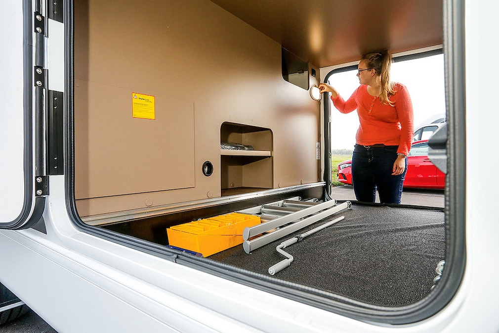 Vier Wohnmobiltypen im Test