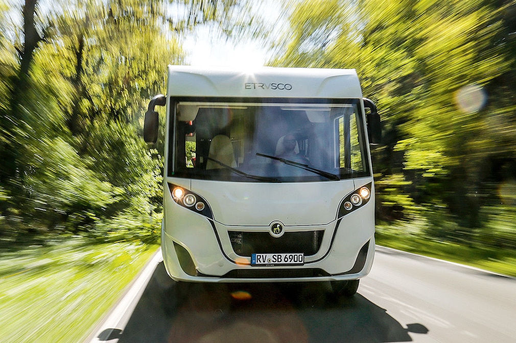 Vier Wohnmobiltypen im Test