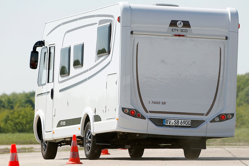 Vier Wohnmobiltypen im Test