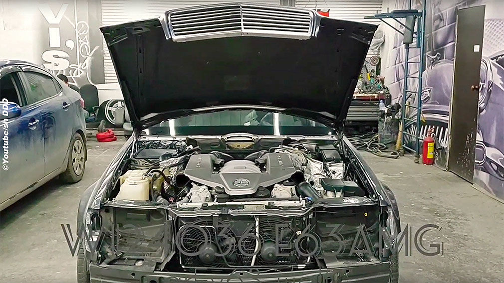 Mercedes 500E (W 124) mit E63-AMG-Motor