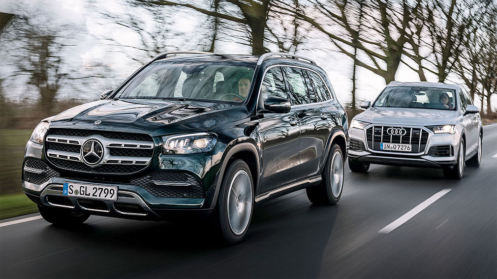 Audi Q7 Mercedes GLS