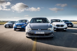 Fünf Kompkate im Vergleich