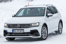 Erlkönig des Tiguan R gesichtet