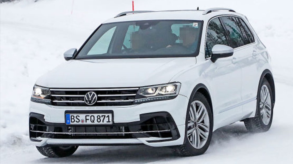 Erlkönig des Tiguan R gesichtet
