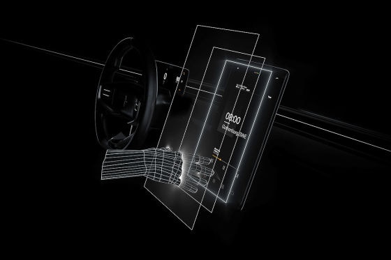 Handy Halterung schwarz Dashboad für Model 3 & Y - Forcar Concepts
