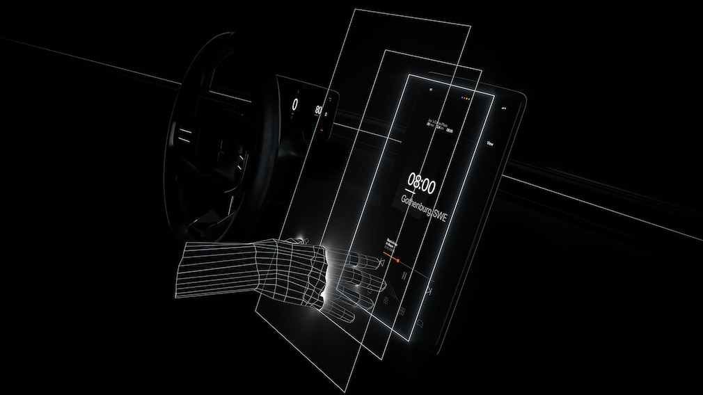 Polestars cleveres Infotainment