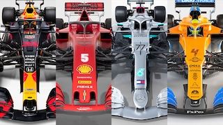 F1 Ferrari Red Bull Mercedes McLaren